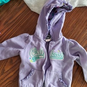 18 month oshkosh zip jacket